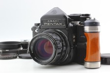 [Ecc+5 con impugnatura] Impugnatura obiettivo PENTAX 6x7 67 TTL Mirror Up SMC T 105mm F2.4 dal GIAPPONE