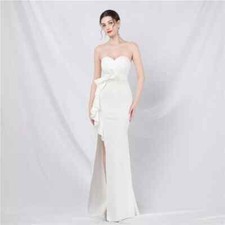 Vestito Abito Elegante Lungo