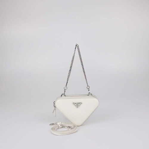 Borsa tracolla prada - prada, bianca
