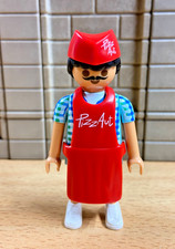 Playmobil character base pizza