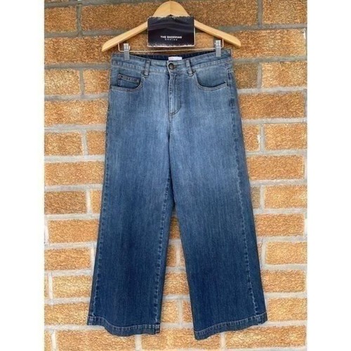 Jeans rosso valentino culottes - valentino,