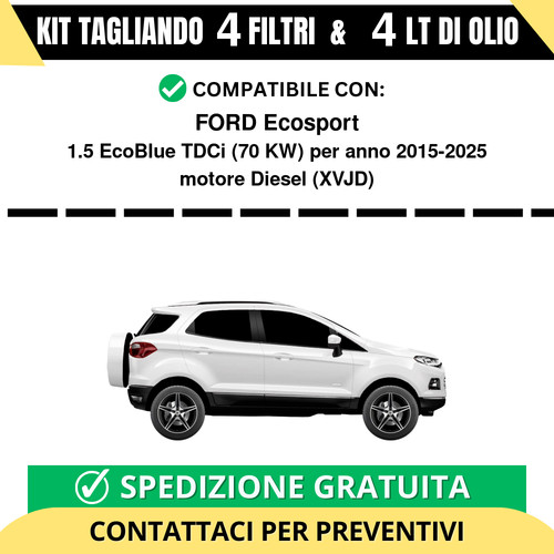 Tagliando per ford ecosport - per,