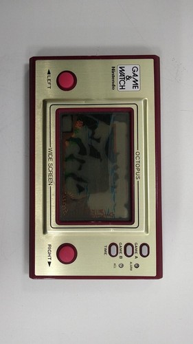 Nintendo game watch octopus - game,