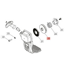PULEGGIA AVVIAMENTO EFCO DSH