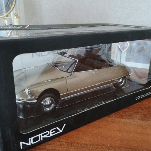 Citroen id19 cabriolet gris - citroen,