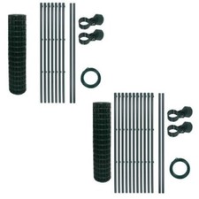 Schweißgitterzaun Set