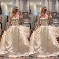 Abito da sposa champagne abito