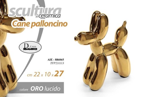 Decorazione casa scultura cane - decorazione,