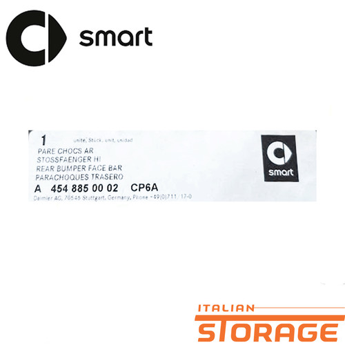 Smart forfour 454 paraurti - forfour,