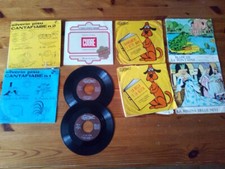 9 dischi 45 giri di Fiabe  da