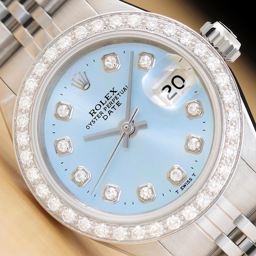 Rolex donna data 6917 - 6917, ghiaccio