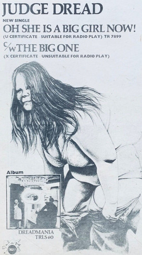 Judge dread 1973 vintage - dread, uk