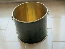 Brass vase holder - vase,