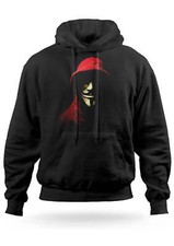 Felpa con Cappuccio Anonymous La Casa di Carta Uomo Donna Bambino Ragazzi Regalo