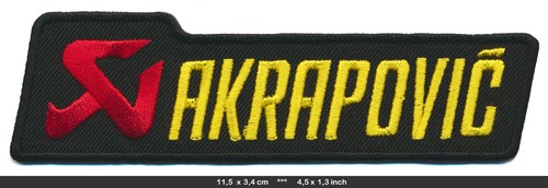 Patch toppa akrapovic immagine - akrapovic,