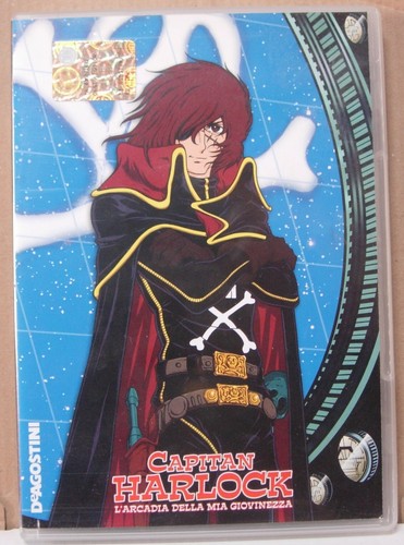 Dvd capitan harlock - capitan,