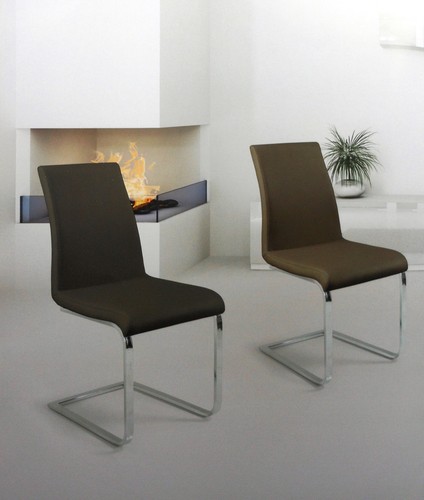 Sedia design cromo lucida - design,