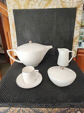 Wedgwood Jasper Conran Platinum Servizio Caffè 15 Pezzi Porcellana