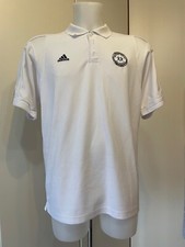 Adidas maglietta polo bianca