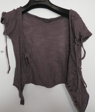 Maglia x Sopra; Bolerino  Marrone - Penny Pull  tg,S Jersey.  NIRIMA