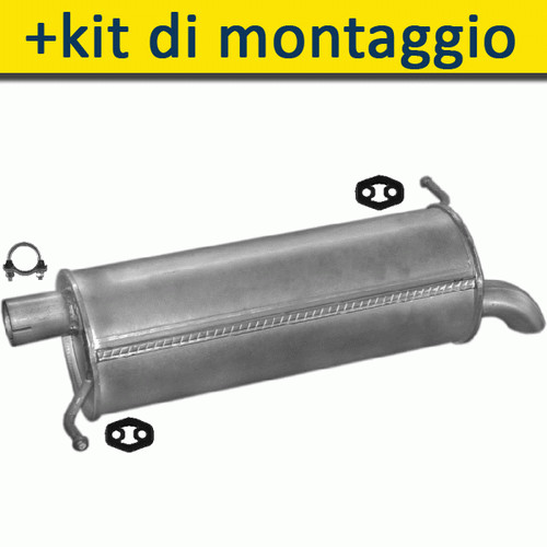 Silenziatore marmitta - silenziatore,