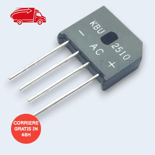 Ponte raddrizzatore kbu2510 - raddrizzatore,