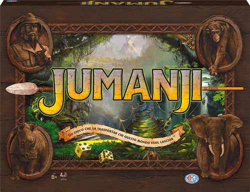 Jumanji gioco cartone - gioco,
