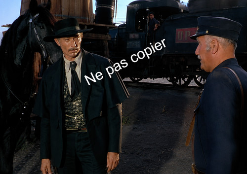 Foto 13x18 lee van cleef - van, gare