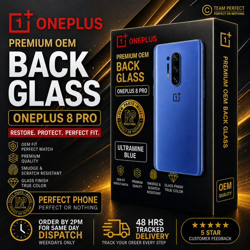 Oneplus pro vetro - 8, posteriore