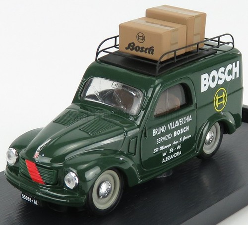 Brumm fiat 500c van - 1/43,