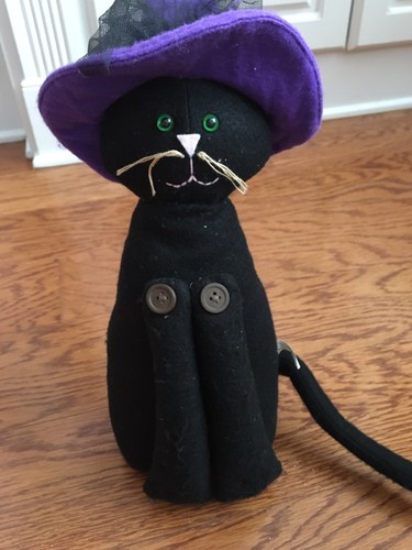 Statuina gatto nero - , artisan