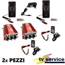 2 Kit Fonofilo Richiamo Uccelli / MP3 / 500 WATT 