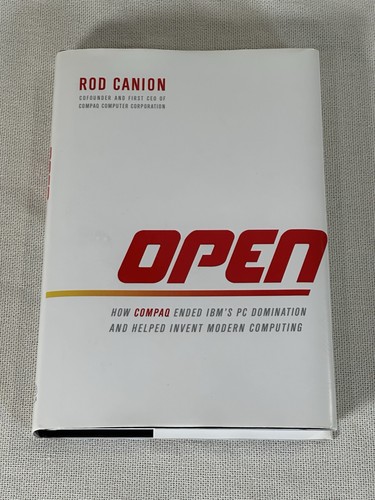 Open rod canion hardcover - open,