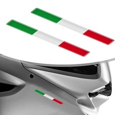 ADESIVI TRICOLORE ITALIA  3D