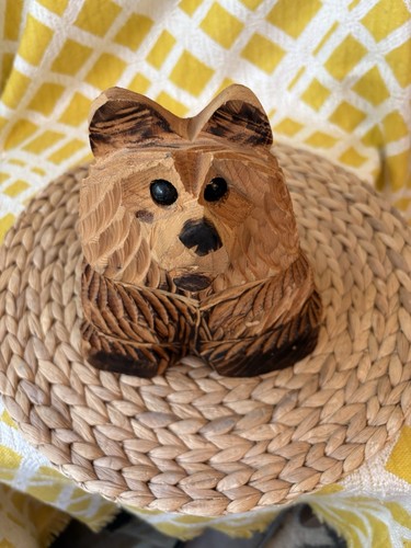 Statua orso legno - orso,
