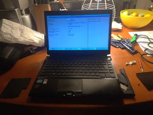 Notebook toshiba portege - notebook,