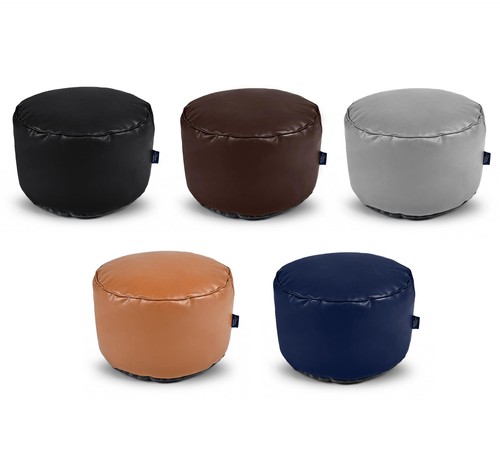 Pouf poggiapiedi rotondo - , in
