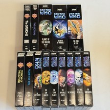 Doctor who vhs lot bbc - vhs,