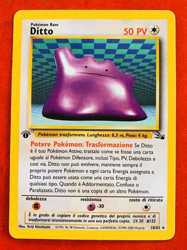 Lotto carte pokemon ditto - carte,