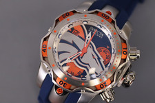 INVICTA NFL 33100 Lady 44,40 mm Acciaio Inox + Alluminio Blu + Arancione