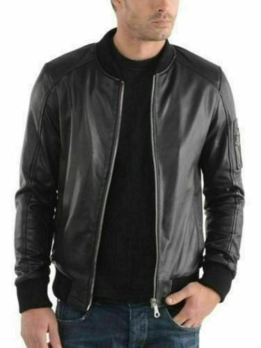 Bomber nero uomo giacca - nero, in