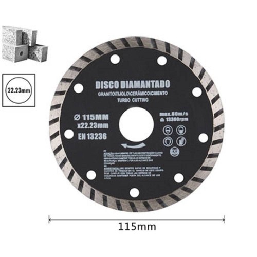 Disco diamantato segmentato - disco,