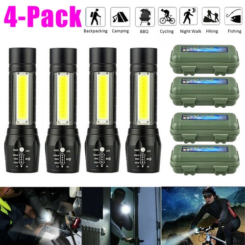 4pcs torcia tattica led - torcia, super