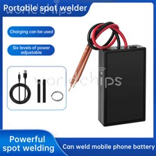 Mini saldatrice a punti portatile fai da te 6 ingranaggi per kit utensili saldatura a batteria 18650