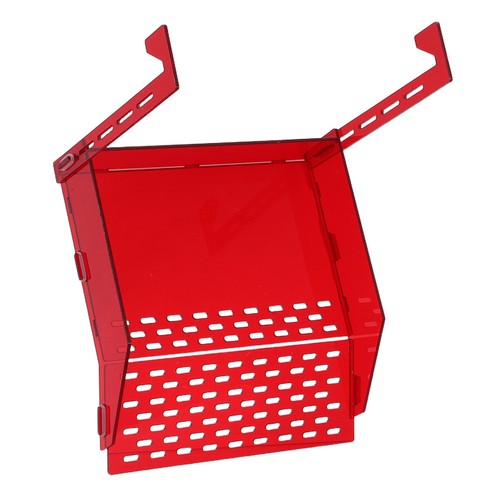 Piattaforma salvaspazio rossa