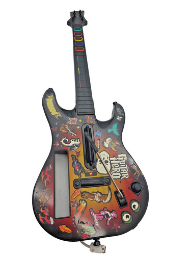 Nintendo wii guitar hero - wii, red