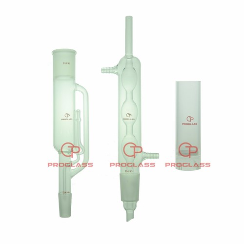 Lab glass soxhlet - glass,