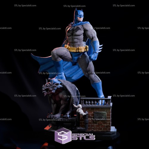 Statua scultura batman - statua,