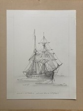 Nave A Vela Schooner W.C