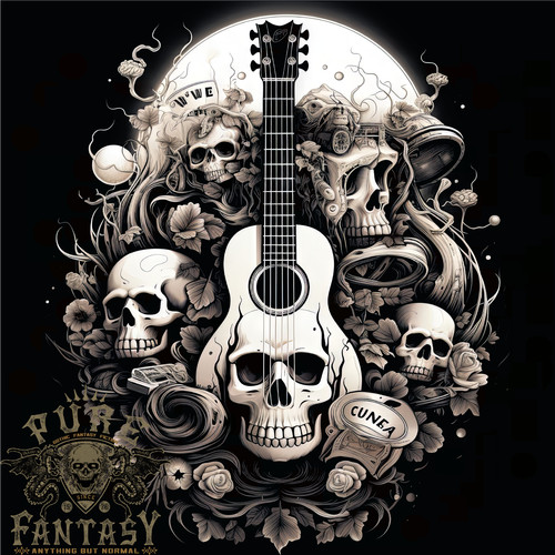Shirt uomo skull heavy metal - heavy,